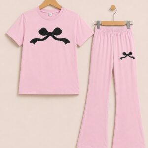 Pink Trouser Shirt For Girls